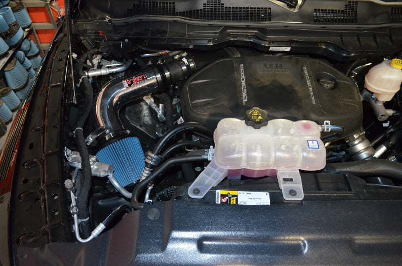 Injen 14-18 Dodge Ram 3.0L V6 Wrinkle Black Power-Flow Short Ram Intake Injen Cold Air Intakes AXOPROS