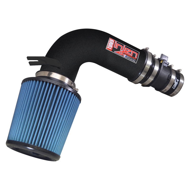 Injen 14-18 Dodge Ram 3.0L V6 Wrinkle Black Power-Flow Short Ram Intake Injen Cold Air Intakes AXOPROS