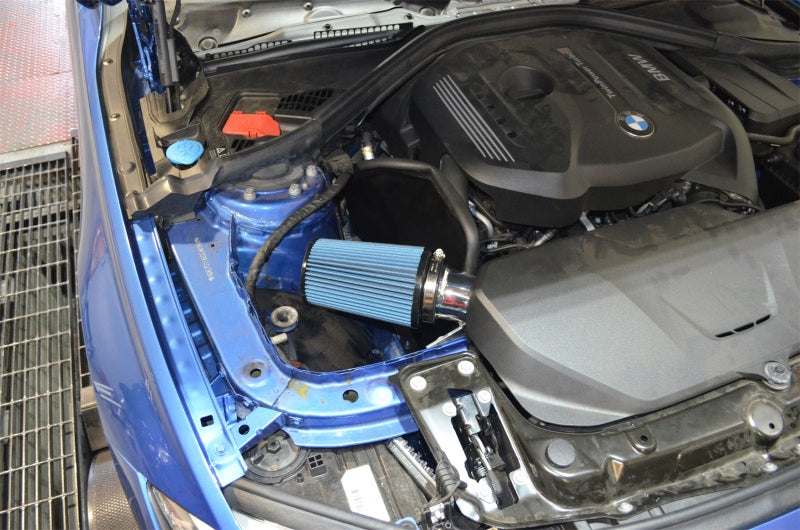 Injen 16-18 BMW 330i B48 2.0L (t) Wrinkle Black Cold Air Intake Injen Cold Air Intakes AXOPROS