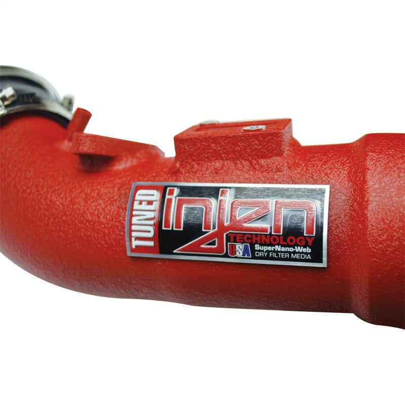 Injen 17-19 Honda Civic Type R 2.0T Wrinkle Red Short Ram Air Intake Injen Cold Air Intakes AXOPROS