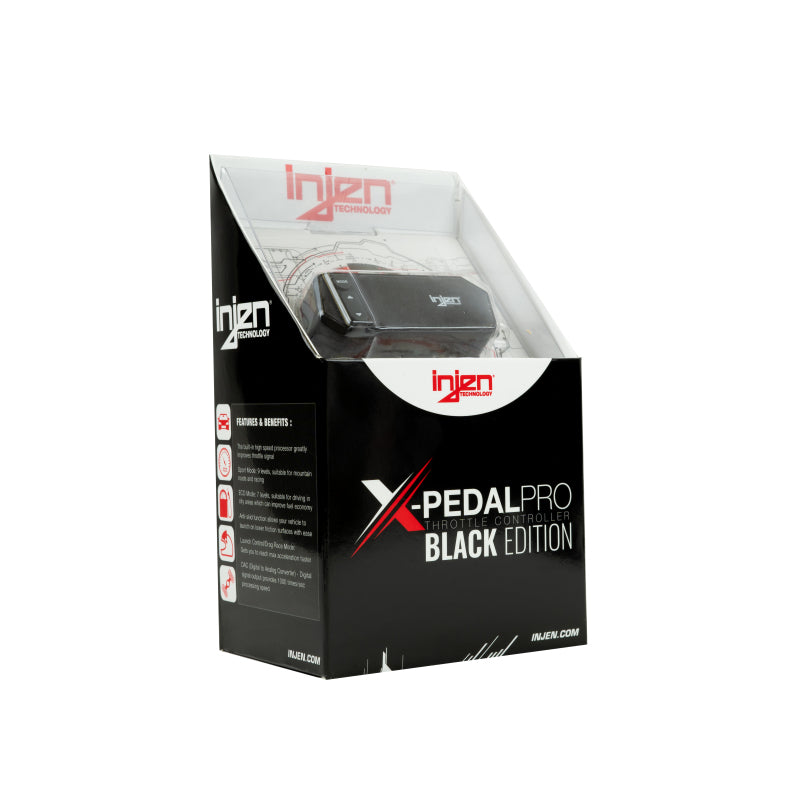 Injen 18-20 Jeep Wrangler JL 2.0T/3.6L X-Pedal Pro Black Edition Throttle Controller Injen Throttle Controllers AXOPROS