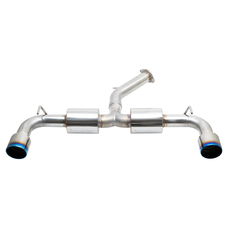 Injen 19-22 Hyundai Veloster N L4 2.0L Turbo Performance SS Axle Back Exhaust System - Burnt Ti Tips Injen Axle Back AXOPROS