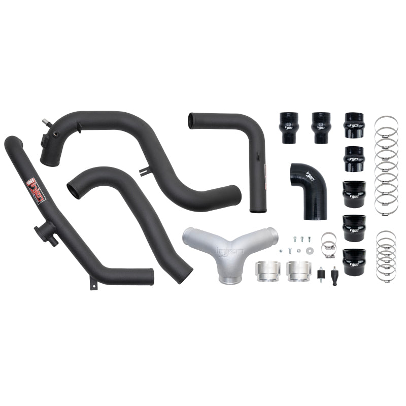Injen 21-23 Ford Bronco 2.7L V6 (TT) EcoBoost SES Intercooler Pipes - Wrinkle Black Injen Intercooler Pipe Kits  AXOPROS