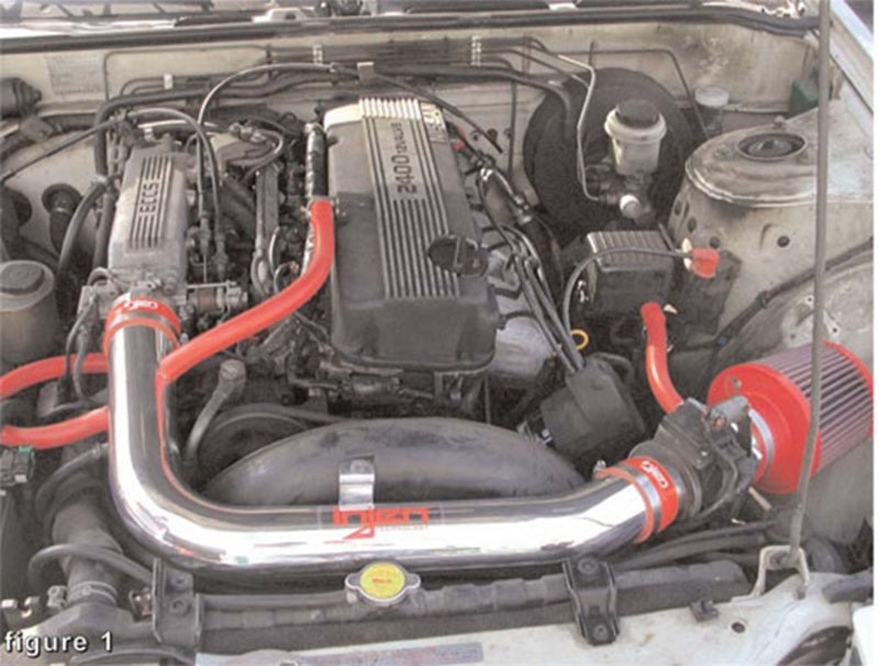Injen 89-90 Nissan 240SX L4 2.4L Black IS Short Ram Cold Air Intake Injen Cold Air Intakes AXOPROS