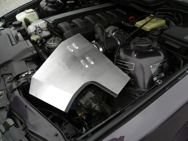 Injen 92-99 BMW E36 323i/325i/328i/M3 3.0L Polished Air Intake w/ Heat-Shield and Louvered Top Cover Injen Cold Air Intakes AXOPROS
