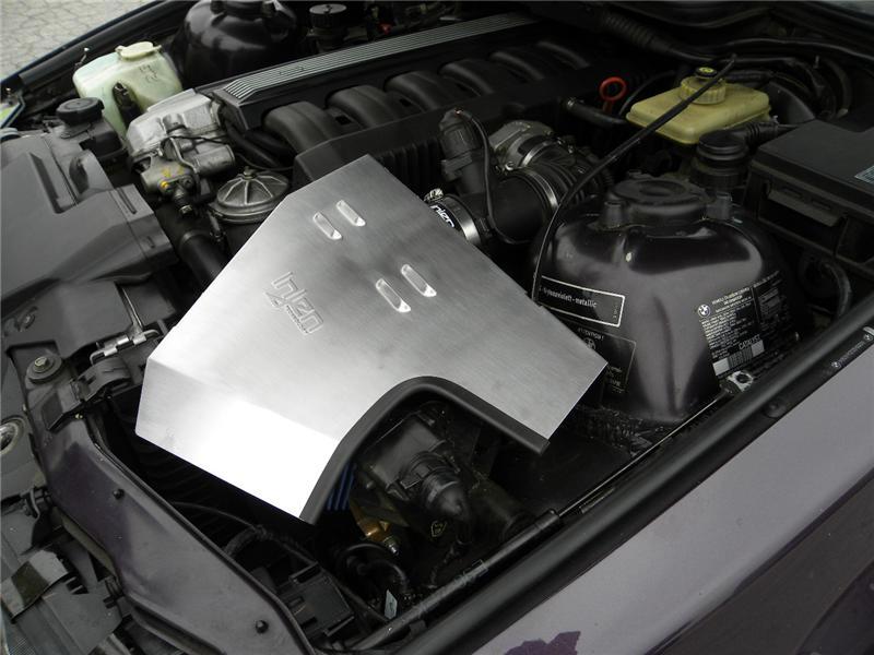 Injen 92-99 BMW E36 323i/325i/328i/M3 3.0L Polished Air Intake w/ Heat-Shield and Louvered Top Cover Injen Cold Air Intakes AXOPROS