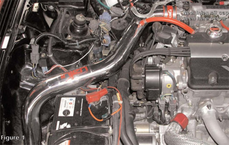 Injen 97-01 Prelude Black Cold Air Intake Injen Cold Air Intakes AXOPROS