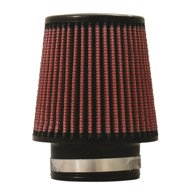 Injen High Performance Air Filter - 3.00 Black Filter 6 Base / 5 Tall / 4 Top - 45 Pleat Injen Air Filters - Drop In AXOPROS