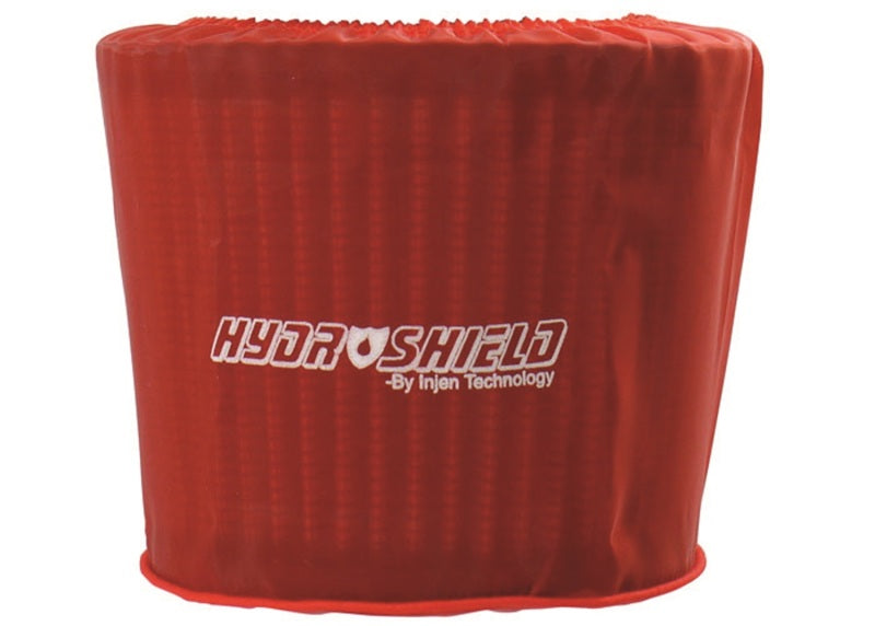 Injen Red Hydroshield 6in B x 5in H x 5in T fits X-1012 X-1013 X-1014 X-1056 Injen Pre-Filters AXOPROS