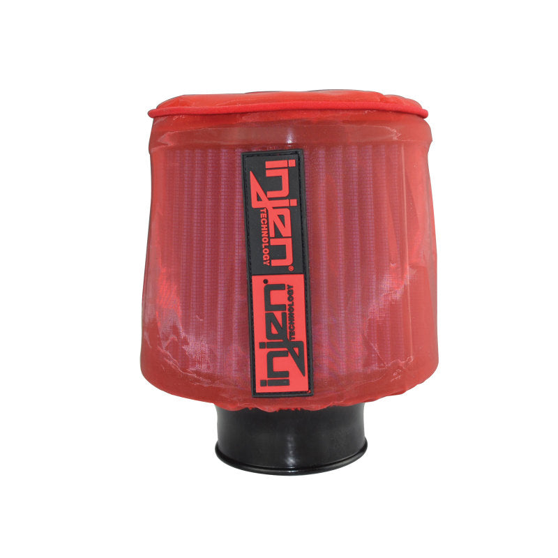 Injen Red Water Repellant Pre-Filter fits X-1021 6in Base / 6-7/8in Tall / 5-1/2in Top Injen Pre-Filters AXOPROS
