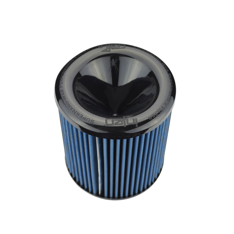Injen SuperNano Web Dry Air Filter - 3.00 Filter / 6in Base / 6.3in Tall / 5.350in Top Injen Air Filters - Drop In AXOPROS