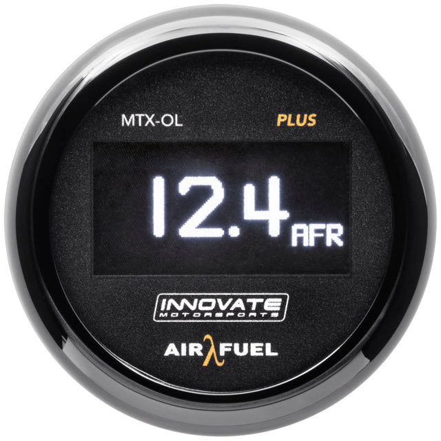 Innovate MTX-OL PLUS Wideband Digital Air/Fuel Ratio OLED Gauge Kit 8ft w/O2 Sensor Innovate Motorsports Gauges  AXOPROS