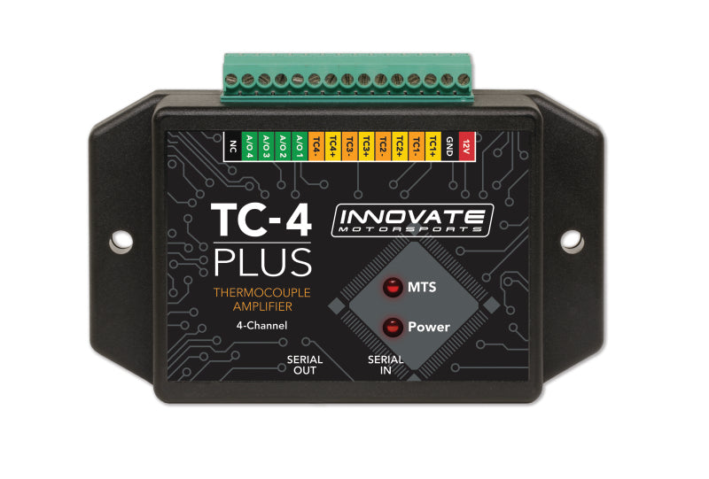Innovate TC-4 PLUS (4 Channel Thermocouple for MTS) Innovate Motorsports Performance Monitors AXOPROS