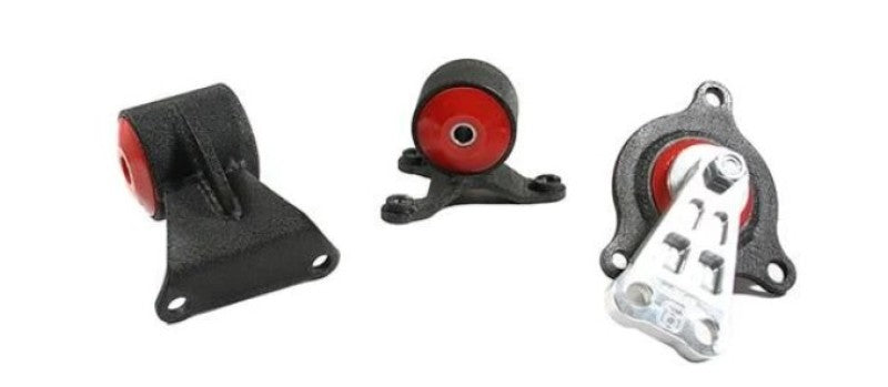 Innovative 02-06 Acura RSX K-Series/Base Automatic Black Aluminum Replacement Mount Kit 75A Bushings Innovative Mounts Engine Mounts AXOPROS