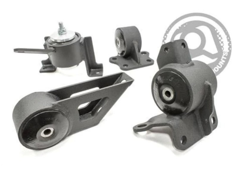 Innovative 05-12 Lotus ELISE/EXIGE 2ZZ Black Steel Mounts 75A Bushings Innovative Mounts Engine Mounts AXOPROS