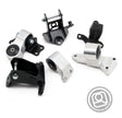 Innovative 06-11 Honda Civic Si K-Series Silver Billet Aluminum Mounts 75A Bushings (Not K24 Trans) Innovative Mounts Differential Mounts  AXOPROS