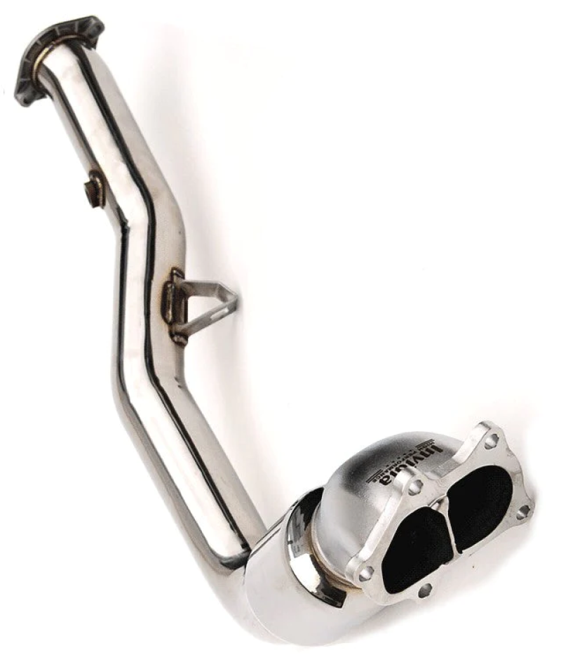 Invidia 02-07 Subaru Impreza WRX/STI High Flow Catted Downpipe w/ Extra 02 Bung Invidia Downpipes AXOPROS