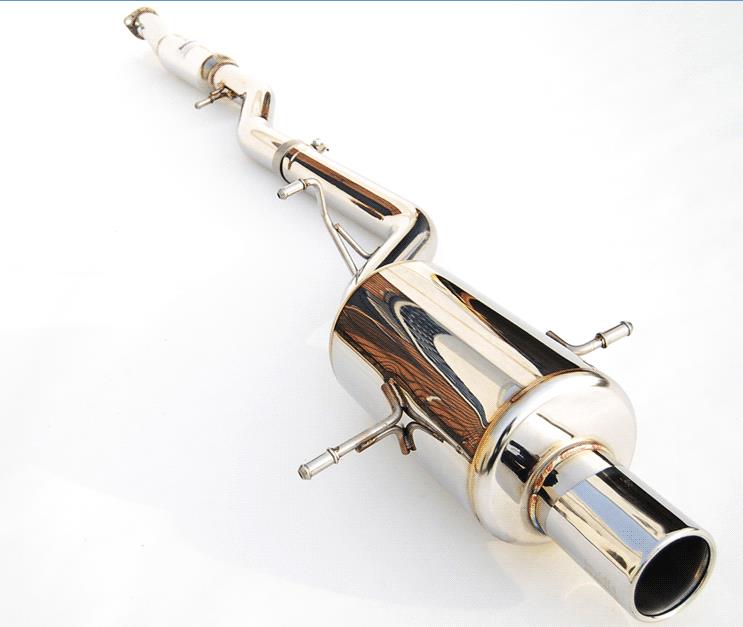 Invidia 04-08 Subaru Forester XT G200 Rolled Stainless Steel Cat-Back Exhaust Invidia Catback AXOPROS