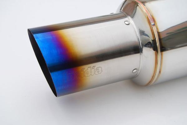 Invidia 08+ WRX Hatch / 08 STi 76mm RACING Titanium Tip Cat-back Exhaust Invidia Catback AXOPROS