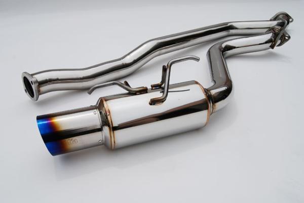 Invidia 08+ WRX Hatch / 08 STi 76mm RACING Titanium Tip Cat-back Exhaust Invidia Catback AXOPROS