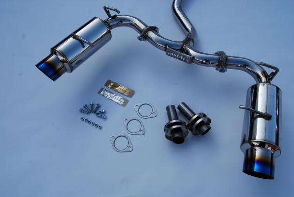 Invidia 12 Scion FRS/BRZ 60mm N1 Ti-Tip Cat- Back Exhaust Invidia Catback AXOPROS
