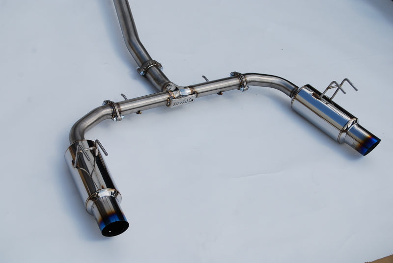 Invidia 2022+ Honda Civic Si (1.5T) 70mm N1 Cat Back Exhaust - Burnt TI Tips Invidia Catback AXOPROS