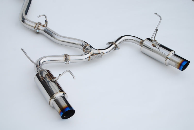 Invidia 2022+ Subaru WRX N1 Twin Outlet Single Layer Tip Cat-Back Exhaust Invidia Catback AXOPROS