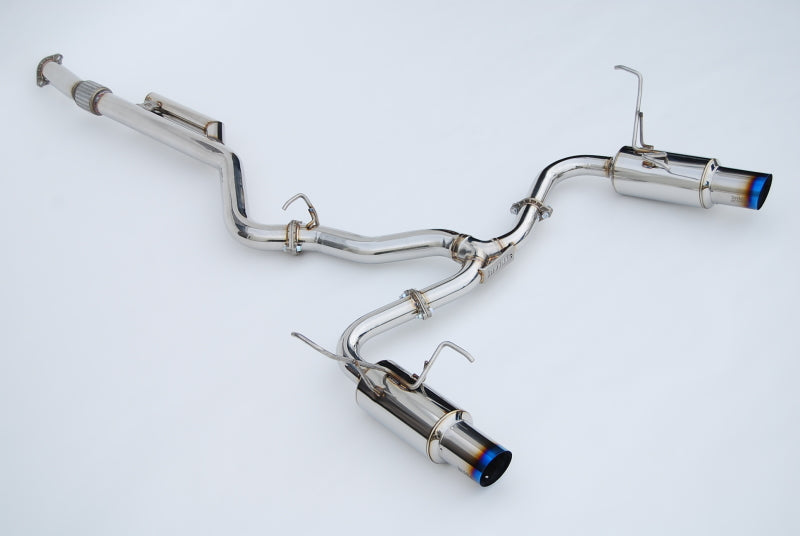 Invidia 2022+ Subaru WRX N1 Twin Outlet Single Layer Tip Cat-Back Exhaust Invidia Catback AXOPROS