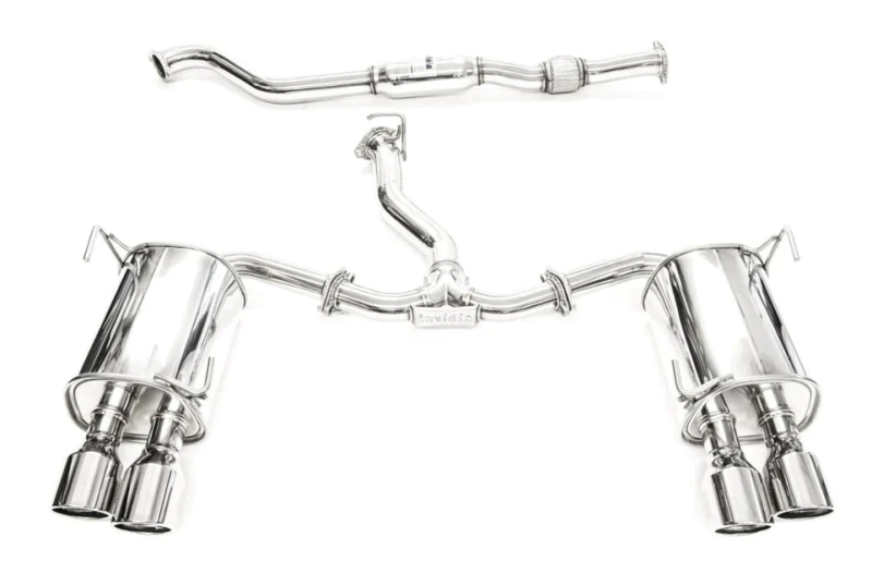 Invidia 2022+ Subaru WRX Q300 Rolled Stainless Steel Tip Cat-Back Exhaust Invidia Catback AXOPROS