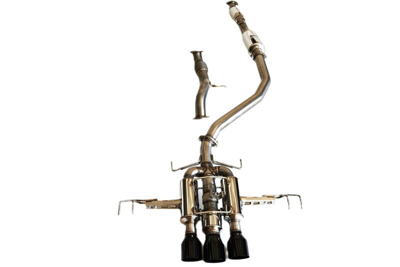 Invidia 22+ HONDA CIVIC TYPE-R FL5 R400 SINGLE LAYER BLACK TIP CAT-BACK (NON POLISH PIPE) Invidia Catback AXOPROS