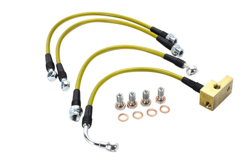 ISR Performance Brake Line Kit - 89-05 Mazda Miata (Standard Suspension 4 Line Kit) ISR Performance Brake Line Kits AXOPROS