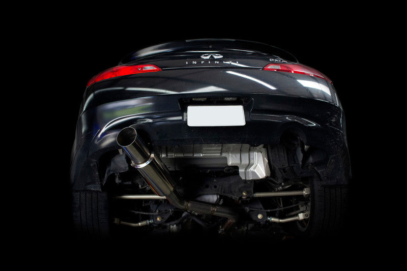 ISR Performance GT Single Exhaust - Infiniti G37 Coupe RWD ISR Performance Catback AXOPROS