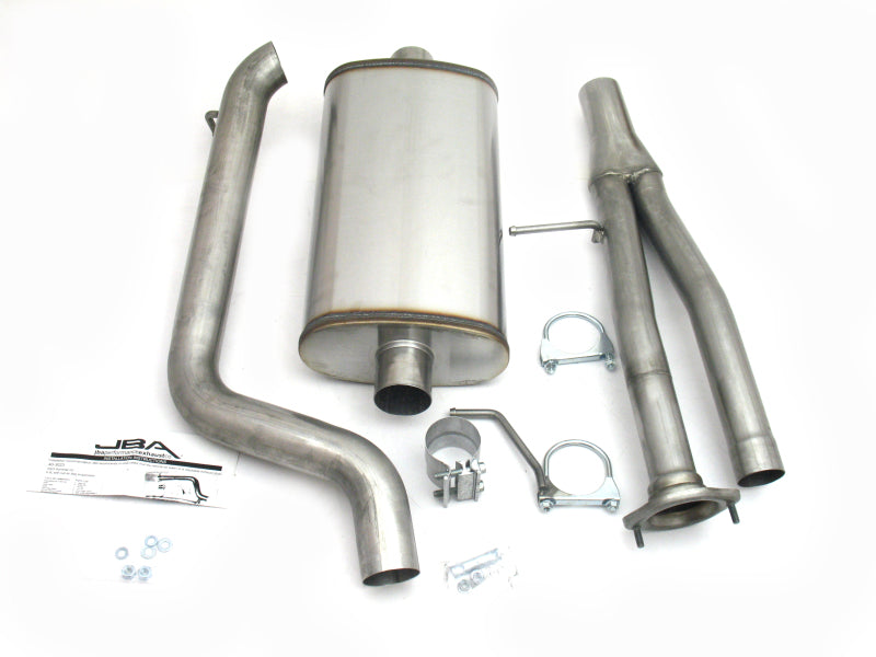 JBA 03-06 Hummer H2 6.0L 409SS Single Rear Exit Cat-Back Exhaust JBA Catback AXOPROS