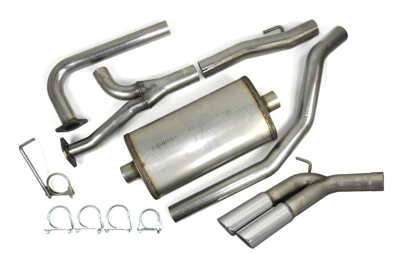 JBA 04-20 Nissan Titan 5.6L 409SS Pass Side Dual Exit Cat-Back Exhaust JBA Catback AXOPROS