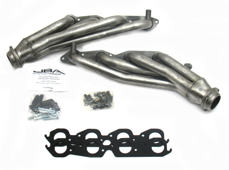 JBA 96-00 GM Truck 7.4L Voretc w/EGR & A.I.R. 1-3/4in Primary Raw 409SS Cat4Ward Header JBA Headers & Manifolds AXOPROS