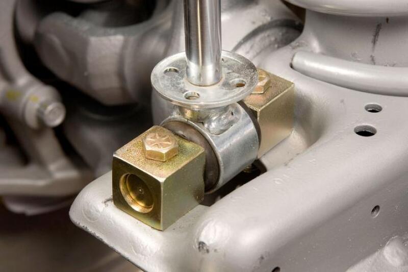 JKS Manufacturing Jeep Wrangler TJ/LJ Lower Shock Bar Pin Eliminator - Front JKS Manufacturing Suspension Arms & Components AXOPROS