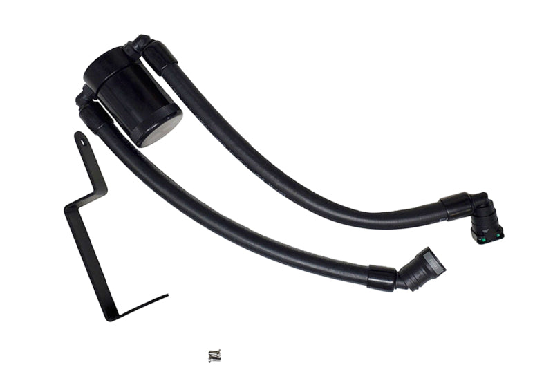J&L 13-19 Ford Explorer Sport EcoBoost V6 Passenger Side Oil Separator 3.0 - Black Anodized J&L Oil Separators AXOPROS