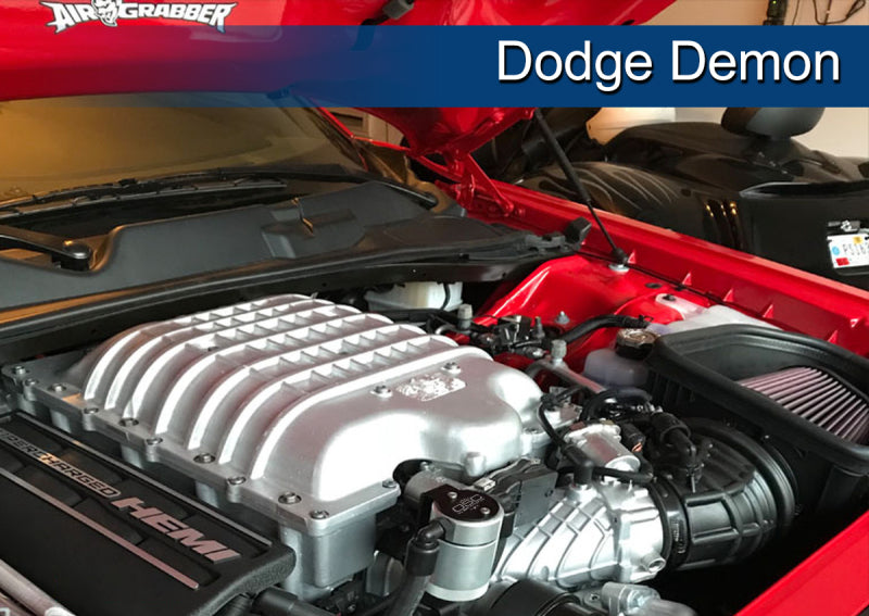 J&L 15-25 Dodge Hellcat/Demon 6.2L Hemi Passenger Side Oil Separator 3.0 - Clear Anodized J&L Oil Separators AXOPROS