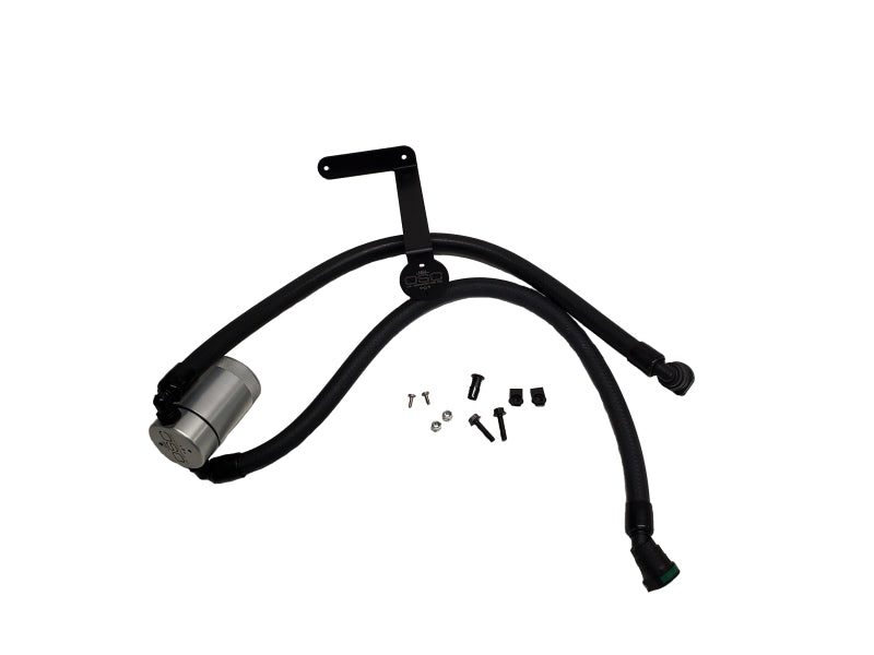 J&L 2011-2025 Ford F-150 2.7L/3.5L/5.0L Passenger Side Oil Separator 3.0 - Clear Anodized J&L Oil Separators AXOPROS