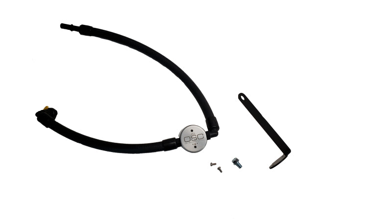 J&L 2021.5-2024 Ford Bronco 2.3L EcoBoost Oil Separator 3.0 Passenger Side - Clear Anodized J&L Oil Separators AXOPROS