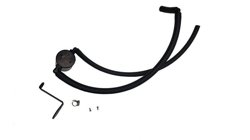 J&L 22-25 Hyundai Elantra N 2.0L Oil Separator 3.0 Passenger Side - Black Anodized J&L Oil Separators AXOPROS