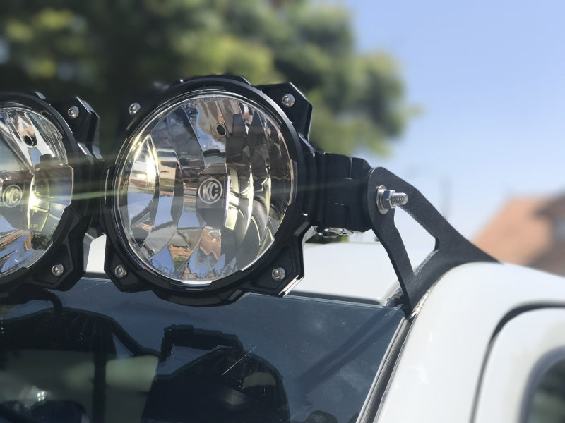 KC HiLiTES 16-19 Ford F-150/Raptor Overhead Mount Bracket Set (For Pro6) KC HiLiTES Light Mounts AXOPROS