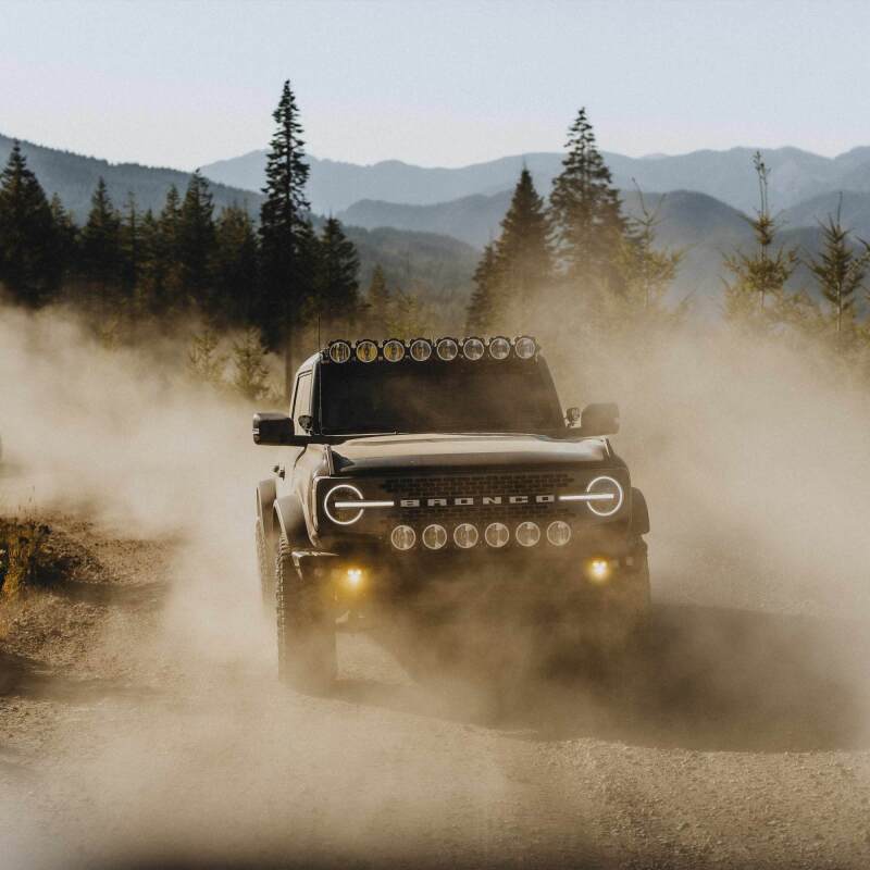 KC HiLiTES 2021+ Ford Bronco FLEX ERA 3 Dual Mode SAE Fog Light Pocket Kit KC HiLiTES Light Bars & Cubes AXOPROS