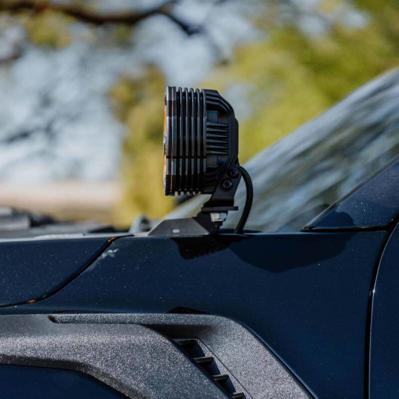 KC HiLiTES 2021+ Ford F150/Raptor/Lightning Gen 3 Pillar / Ditch Bracket Set KC HiLiTES Light Mounts AXOPROS