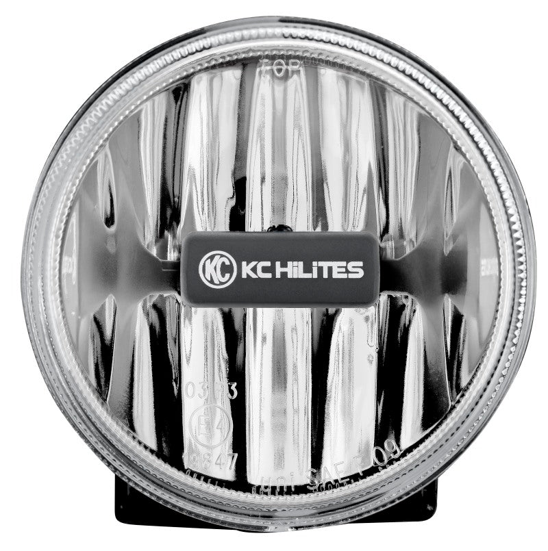 KC HiLiTES 4in. Gravity G4 LED Light 10w SAE/ECE Clear Fog Beam (Pair Pack System) KC HiLiTES Fog Lights AXOPROS