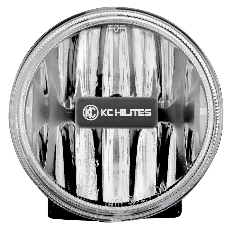 KC HiLiTES 4in. Gravity G4 LED Light 10w SAE/ECE Clear Fog Beam (Pair Pack System) KC HiLiTES Fog Lights AXOPROS