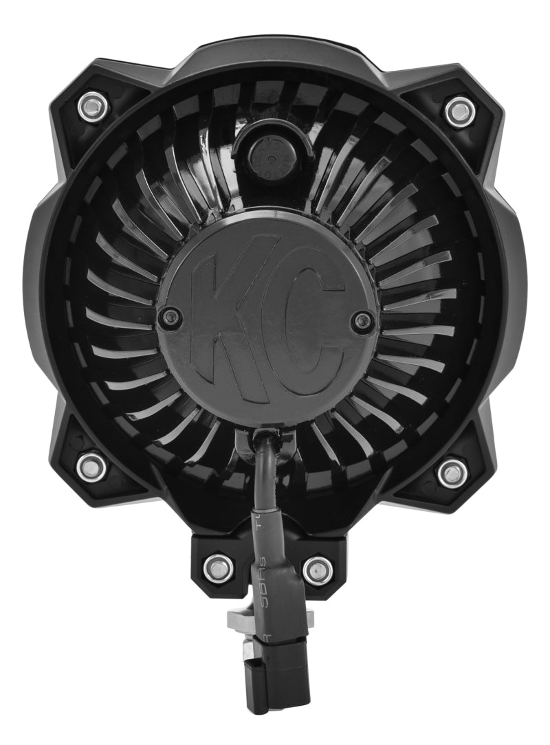 KC HiLiTES 6in. Pro6 Gravity LED Light 20w Single Mount Wide-40 Beam (Pair Pack System) KC HiLiTES Light Bars & Cubes AXOPROS