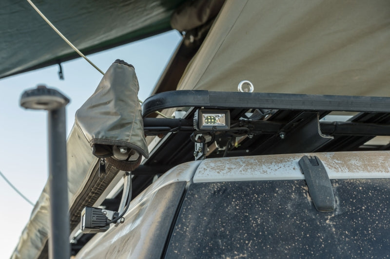 KC HiLiTES C-Series C2 LED 2in. Backup Area Flood Light 20w (Pair Pack System) - Black KC HiLiTES Light Bars & Cubes AXOPROS