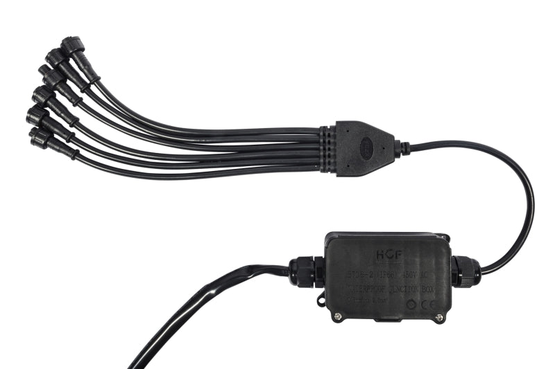 KC HiLiTES C-Series RGB LED Rock Light Kit (Incl. Wiring) - Set of 6 KC HiLiTES Light Bars & Cubes AXOPROS