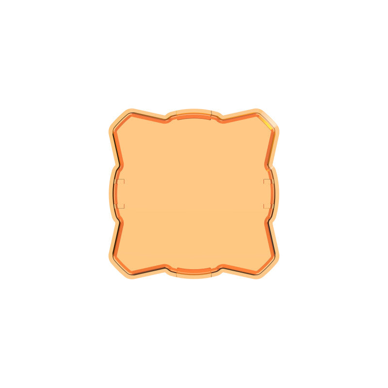KC HiLiTES FLEX ERA 1 Single Light Shield ONLY (Amber) KC HiLiTES Light Accessories and Wiring AXOPROS
